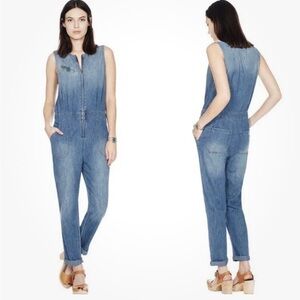 Women’s  Minimalist Current/Elliot “The Flight Suit” Denim Jumpsuit 2/4